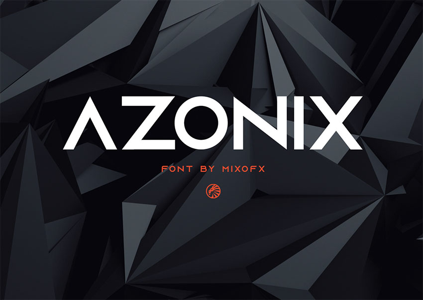 Azonix - Free Monogram Font
